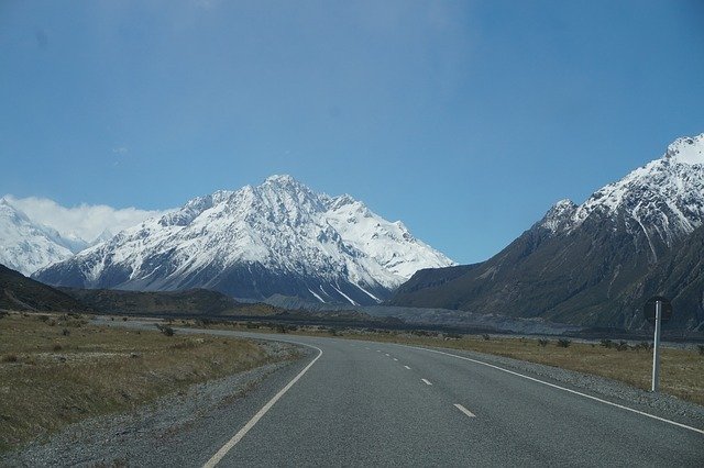 Free download New Zealand Nature Mountains -  free photo or picture to be edited with GIMP online image editor