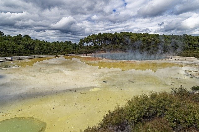 Free download new zealand wai o tapu waiotapu free picture to be edited with GIMP free online image editor