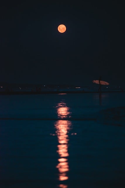 Free download night darkness moon landscape free picture to be edited with GIMP free online image editor