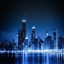 Night Time in Chicago  screen for extension Chrome web store in OffiDocs Chromium