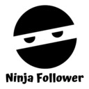 Ninja Follower  screen for extension Chrome web store in OffiDocs Chromium