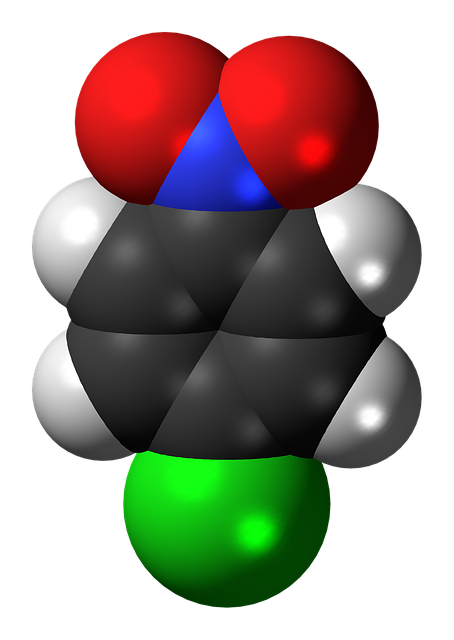 Free download Nitrochlorobenzene Chemistry Atoms -  free illustration to be edited with GIMP free online image editor