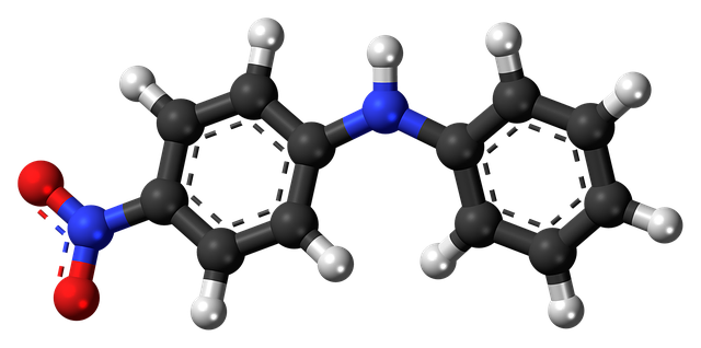 Free download Nitrodiphenylamine Chemistry Atoms -  free illustration to be edited with GIMP free online image editor