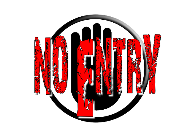 Free download No Entry Stop Sign -  free illustration to be edited with GIMP free online image editor