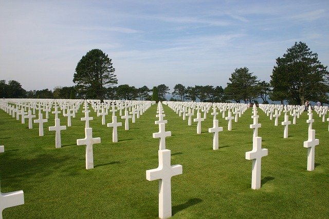 Free download Normandy Commemorate Cemetery -  free photo or picture to be edited with GIMP online image editor