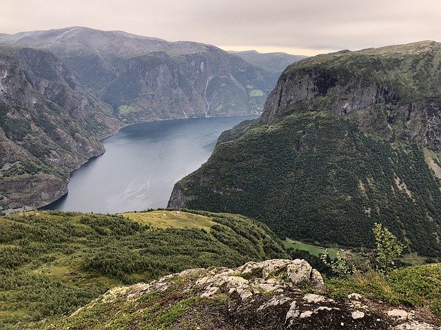 Free download Norway Fjord Undredal -  free photo or picture to be edited with GIMP online image editor