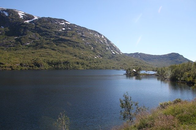 Free download Norway Water Mountains -  free photo or picture to be edited with GIMP online image editor