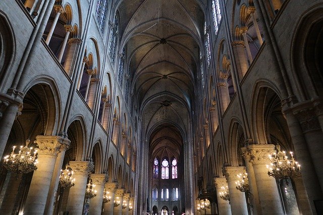 Free download Notre Dame Church Paris -  free photo or picture to be edited with GIMP online image editor