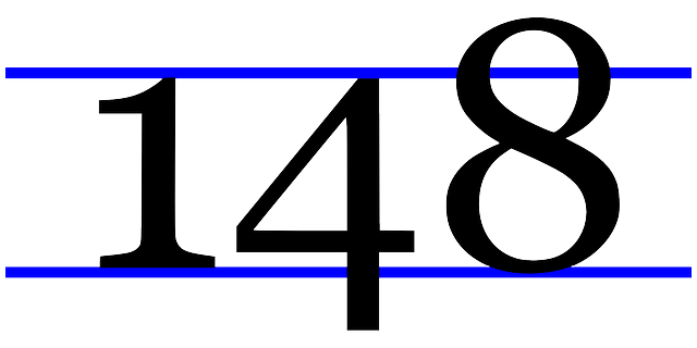 Free download Number 148 Math - Free vector graphic on Pixabay free illustration to be edited with GIMP free online image editor