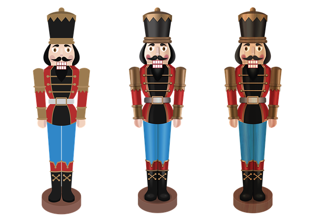 Free download Nutcracker Christmas Figurine -  free illustration to be edited with GIMP free online image editor