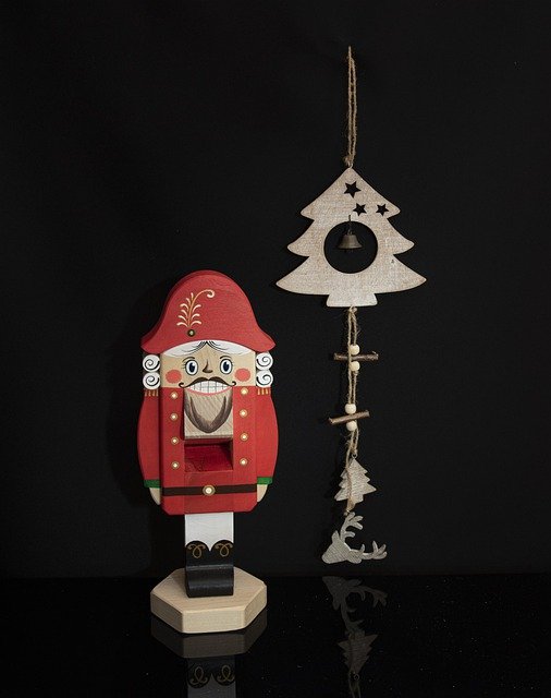 Free download nutcracker tree christmas ornaments free picture to be edited with GIMP free online image editor