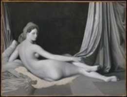 Free download Odalisque in Grisaille free photo or picture to be edited with GIMP online image editor