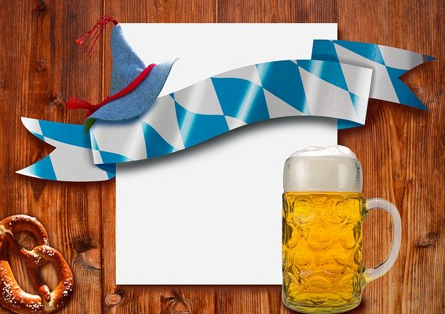 Free download Oktoberfest Measure Mug Beer -  free illustration to be edited with GIMP free online image editor