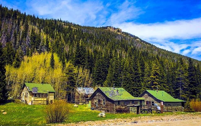 Free download Old Houses Forest Cabins -  free photo or picture to be edited with GIMP online image editor