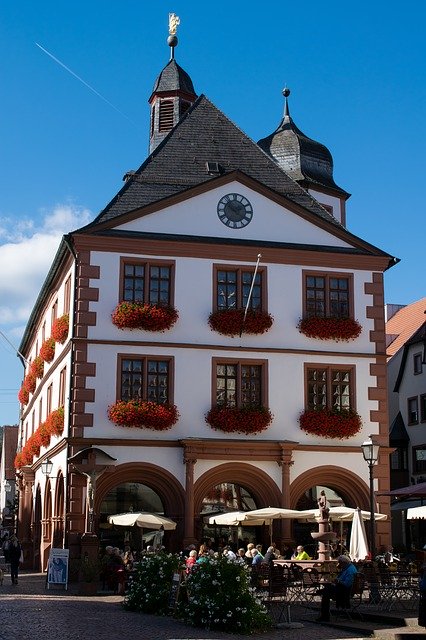 Free download Old Town Hall -  free photo or picture to be edited with GIMP online image editor