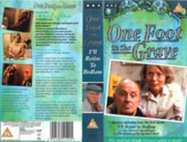 Free download One Foot In The Grave Ill Retire To Bedlam UK VHS 1993 Cover free photo or picture to be edited with GIMP online image editor