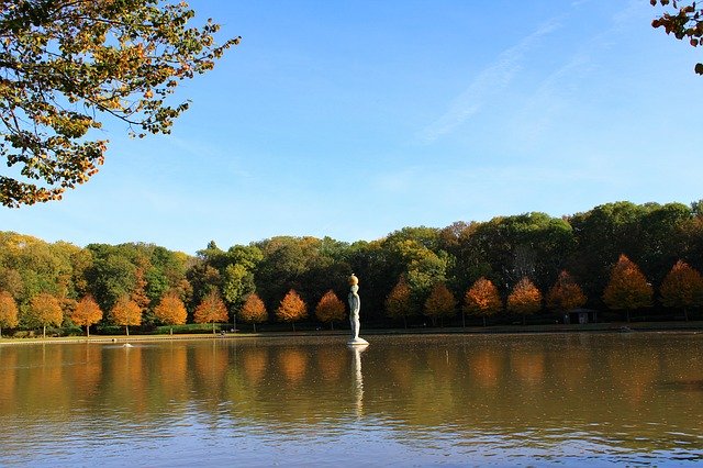 Free download Oostende Maria Hendrikapark Autumn -  free photo or picture to be edited with GIMP online image editor