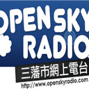 OpenSkyRadio.com  screen for extension Chrome web store in OffiDocs Chromium