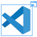 Open with Visual Studio Code Github  screen for extension Chrome web store in OffiDocs Chromium