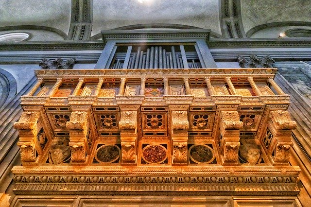 Free download Organ Church Architecture -  free photo or picture to be edited with GIMP online image editor