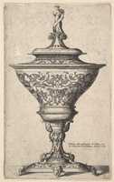 Free download Ornate Goblet on Feet of Masks, after Holbein free photo or picture to be edited with GIMP online image editor