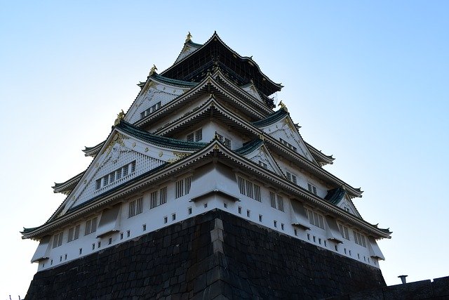 Free download Osaka Castle Japan Japanese -  free photo or picture to be edited with GIMP online image editor