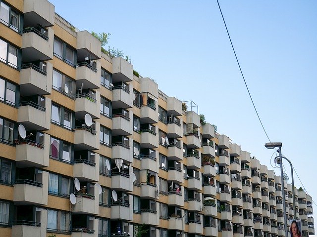 Free download Osiedle Balconies Architecture -  free photo or picture to be edited with GIMP online image editor