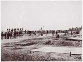 Free download Outer Confederate Line at Petersburg. Captured by 18th Corps, June 15, 1864 free photo or picture to be edited with GIMP online image editor