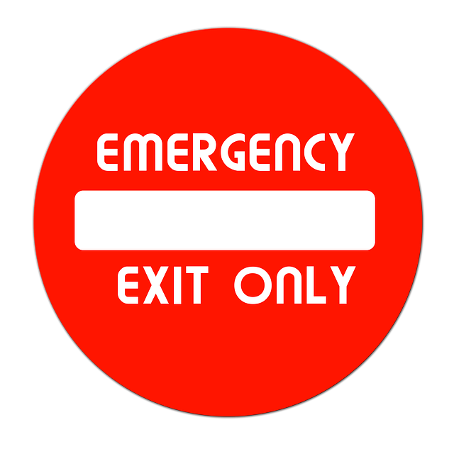 Free download Output Exit Emergency -  free illustration to be edited with GIMP free online image editor