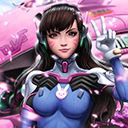 Overwatch | Art D.Va | Peace FOR Everyone  screen for extension Chrome web store in OffiDocs Chromium