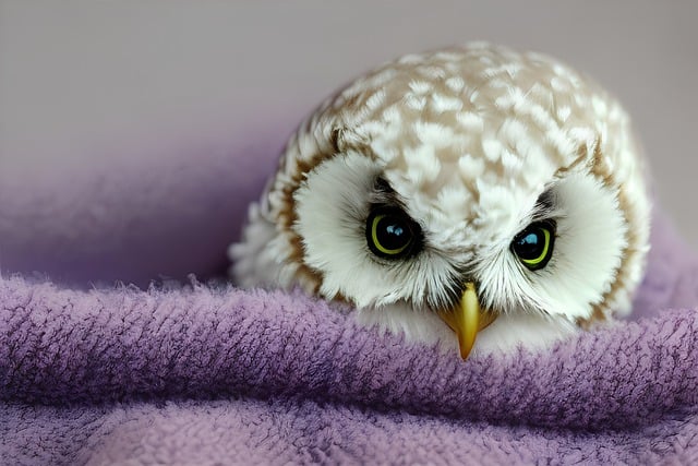 Free download owl owlet bird baby cozy blanket free picture to be edited with GIMP free online image editor