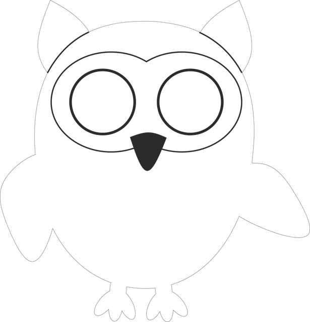 Free download Owl Template - Free vector graphic on Pixabay free illustration to be edited with GIMP free online image editor