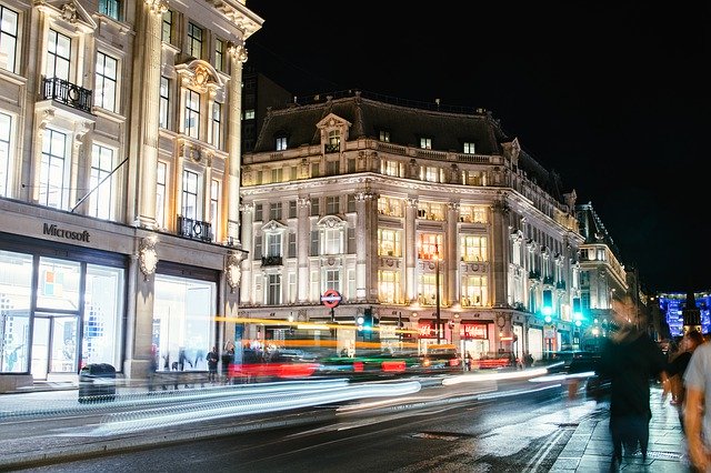 Free download Oxford Circus London Uk -  free photo or picture to be edited with GIMP online image editor