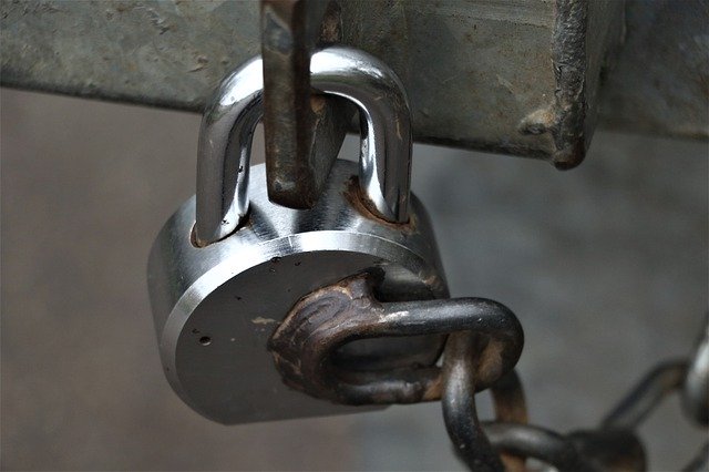 Free download Padlock Chain Security -  free photo or picture to be edited with GIMP online image editor