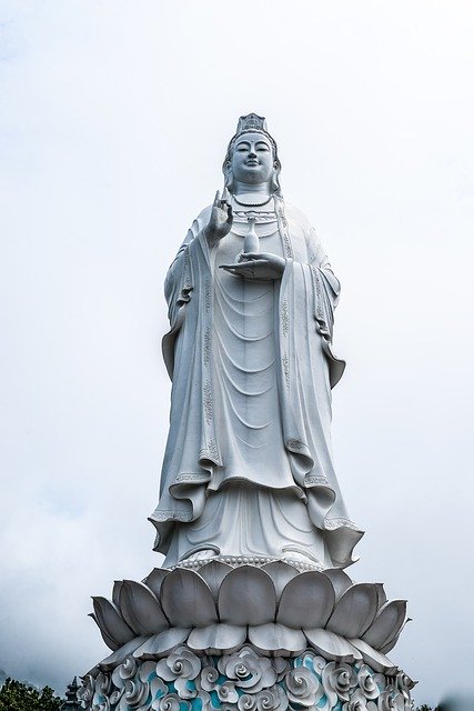 Free download Pagoda Statue Bodhisattva Da -  free photo or picture to be edited with GIMP online image editor