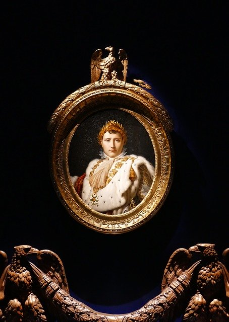 Free download Painting Medallion Napoleon -  free photo or picture to be edited with GIMP online image editor