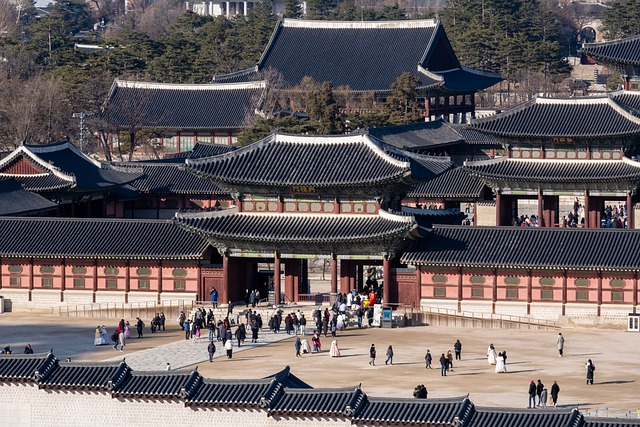 Free download palace gyeongbok palace traditional free picture to be edited with GIMP free online image editor