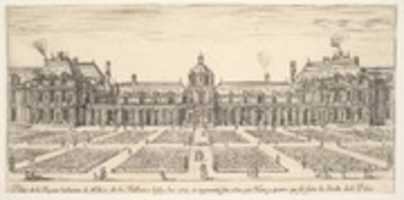 Free download Palais de la Reyne Catherine de Medicis, dit de Tuilleries, basty lan 1564..., from Diverses vues dendroits remarquables dItalie et de France free photo or picture to be edited with GIMP online image editor