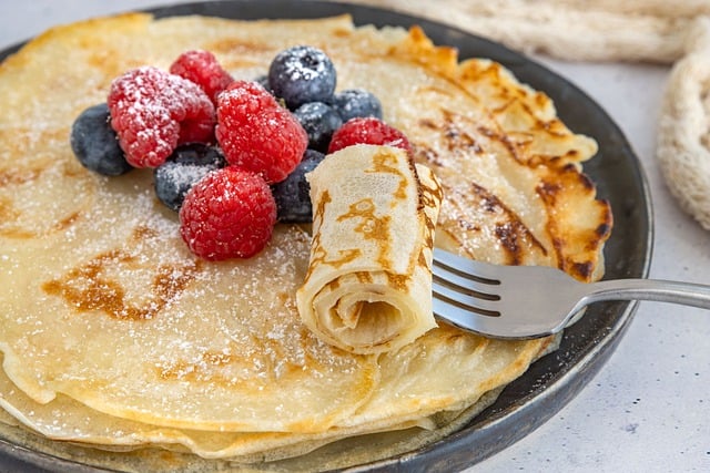 Free download pancakes crepes dessert to bake free picture to be edited with GIMP free online image editor