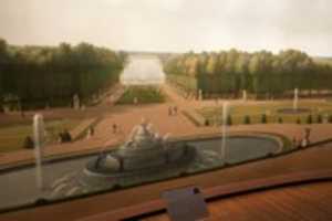 Free download Panoramic View of the Palace and Gardens of Versailles free photo or picture to be edited with GIMP online image editor