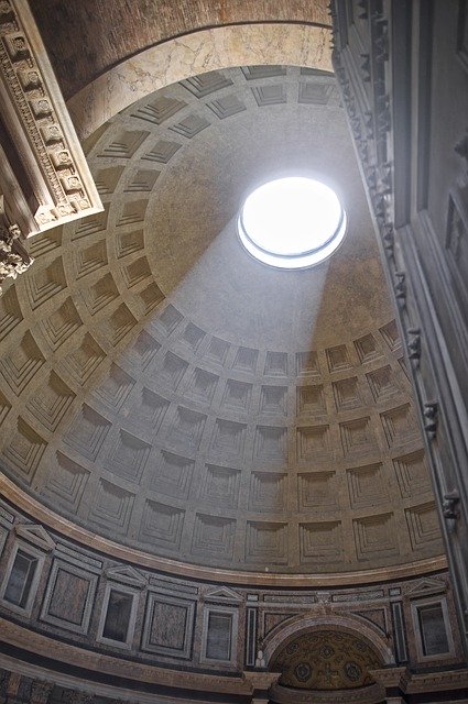 Free download Pantheon Architecture Ancient -  free photo or picture to be edited with GIMP online image editor