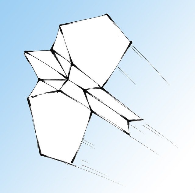 Free download Paper Aircraft Holidays -  free illustration to be edited with GIMP free online image editor