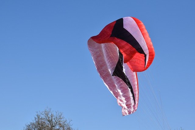 Free download Paragliding Paraglider Closed Veil -  free photo or picture to be edited with GIMP online image editor