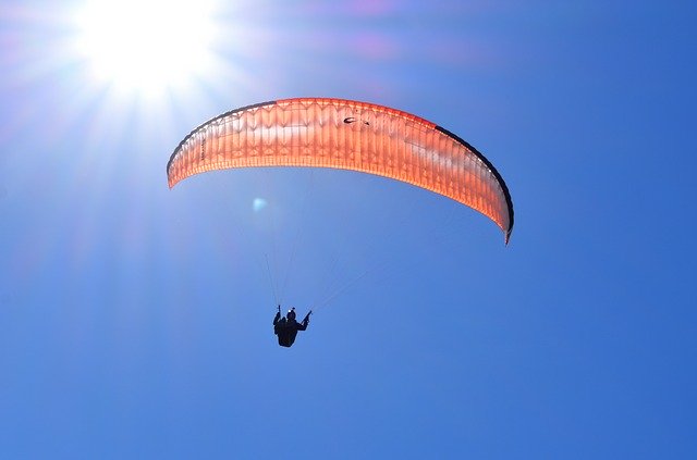 Free download Paragliding Sky -  free photo or picture to be edited with GIMP online image editor