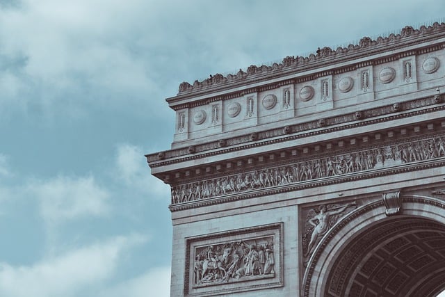 Free download paris arc de triomphe france free picture to be edited with GIMP free online image editor