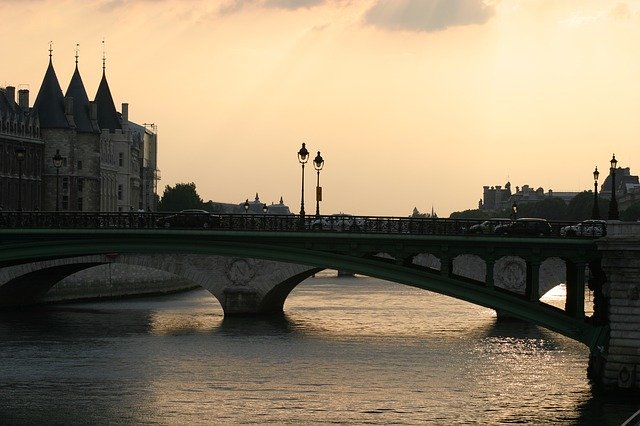 Free download Paris France Bridge -  free photo or picture to be edited with GIMP online image editor