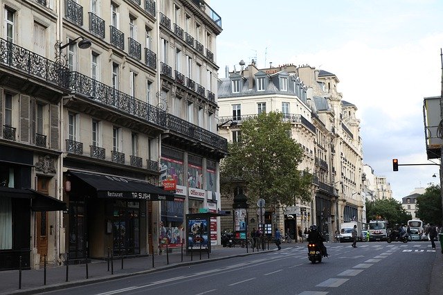 Free download Paris Street View Shop Classical -  free photo or picture to be edited with GIMP online image editor