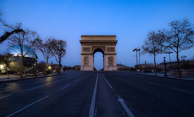 Free download Paris Triumphal Arch -  free photo or picture to be edited with GIMP online image editor