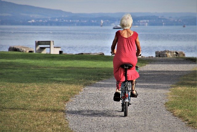 Free download park bike senior lonely cycling free picture to be edited with GIMP free online image editor