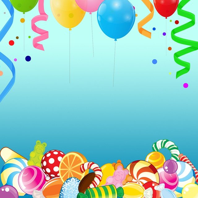 Free download Party Celebration Candies -  free illustration to be edited with GIMP free online image editor